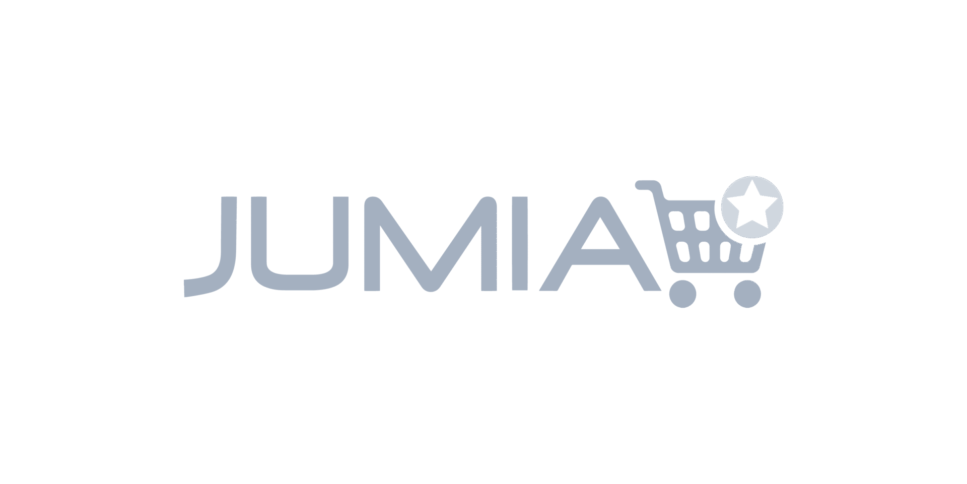 Le logo de jumia sur fond noir.