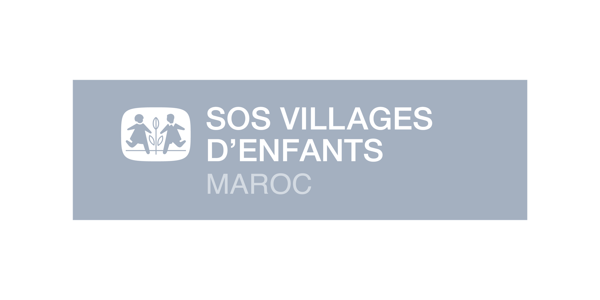 Le logo de sos villages d'enfants marroc.