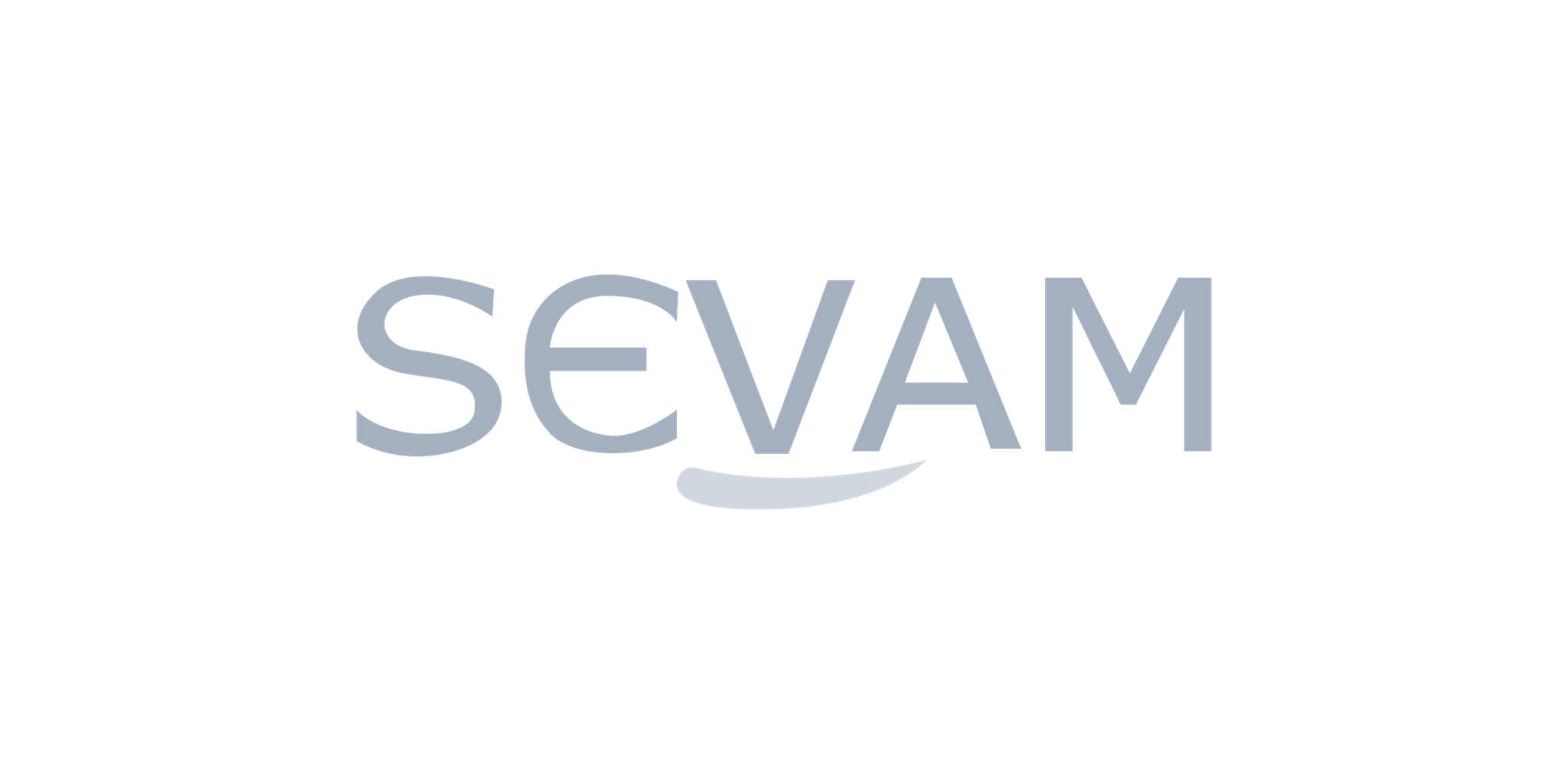 Un fond noir avec le mot sevam dessus.