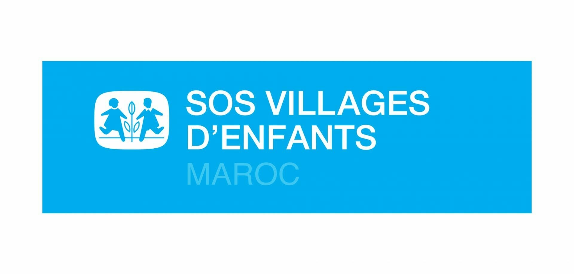 Le logo de sos villages d'enfants marroc.