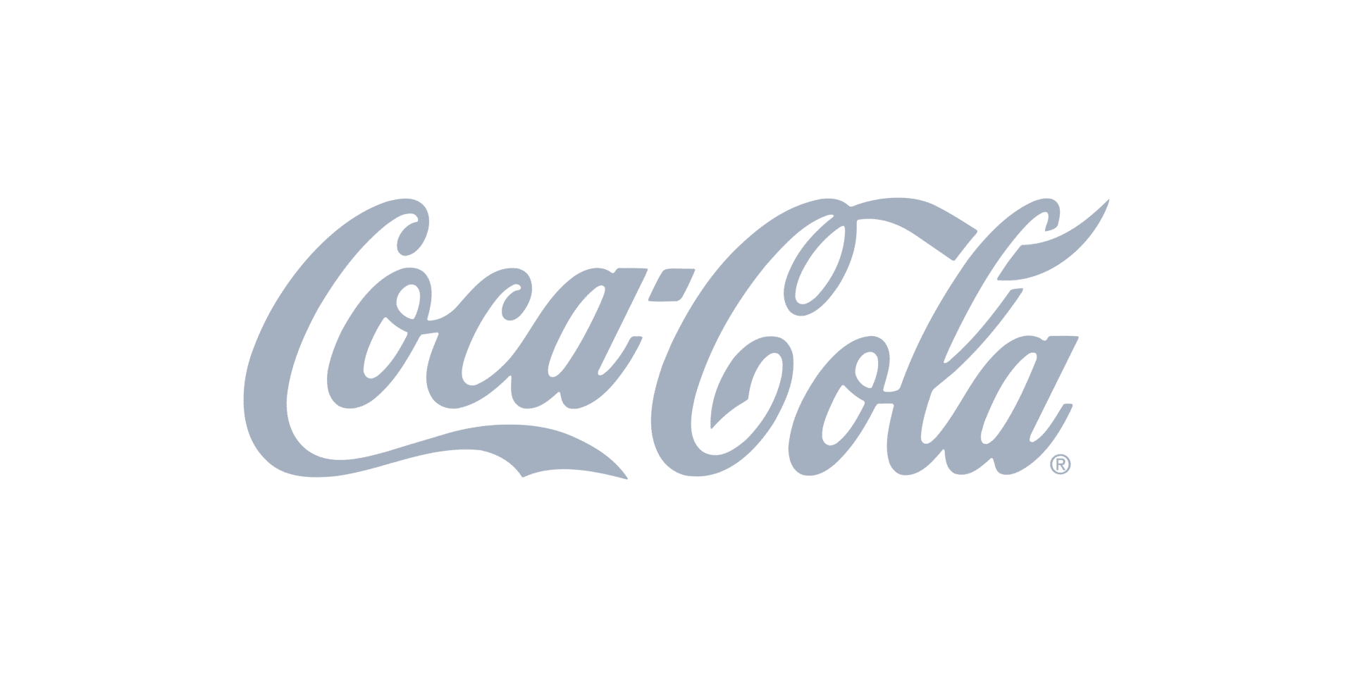 Logo coca cola sur fond noir.