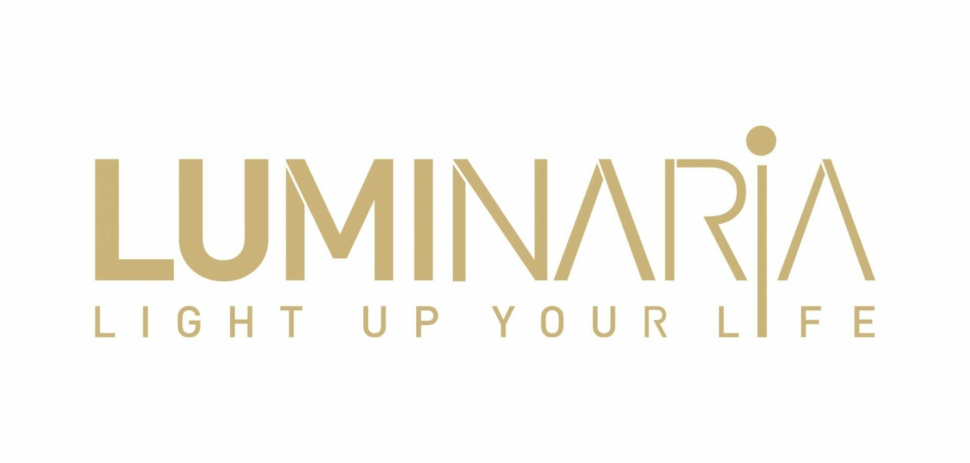 Le logo pour luminaria illumine votre vie.