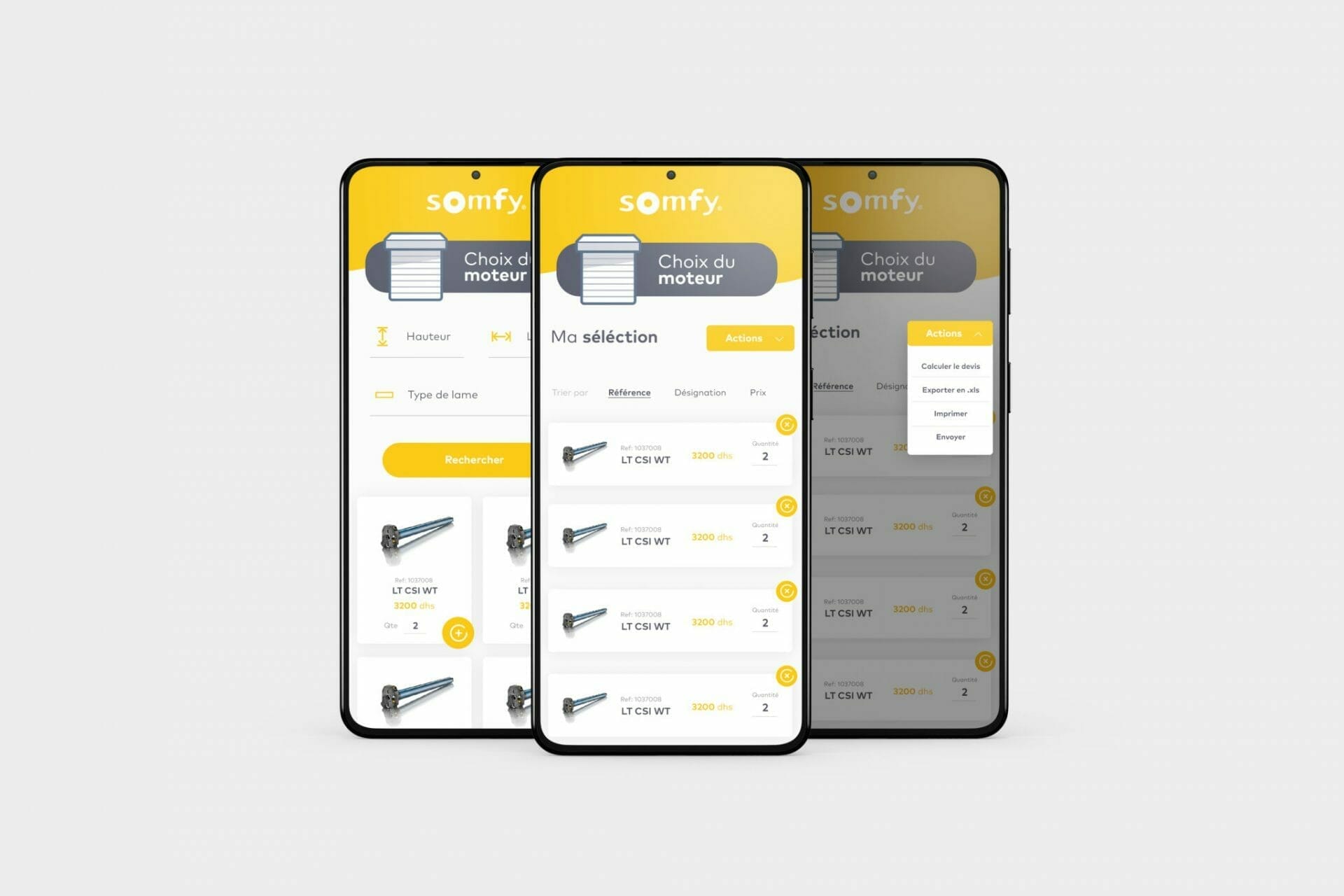 Une application mobile pour une quincaillerie.